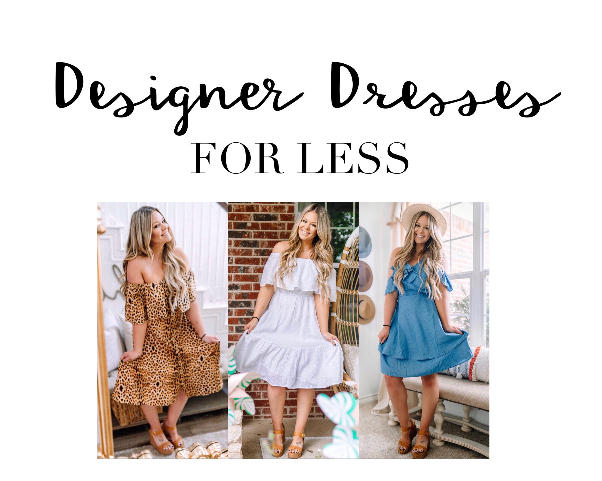 Designer Dresses For Less